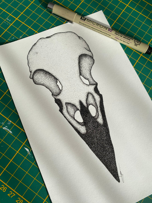 Print A5 - Corbeau